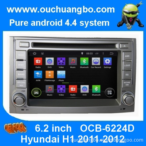Ouchuangbo Android 4.4 GPS Navigation Stereo System for Hyundai H1 2011-2012